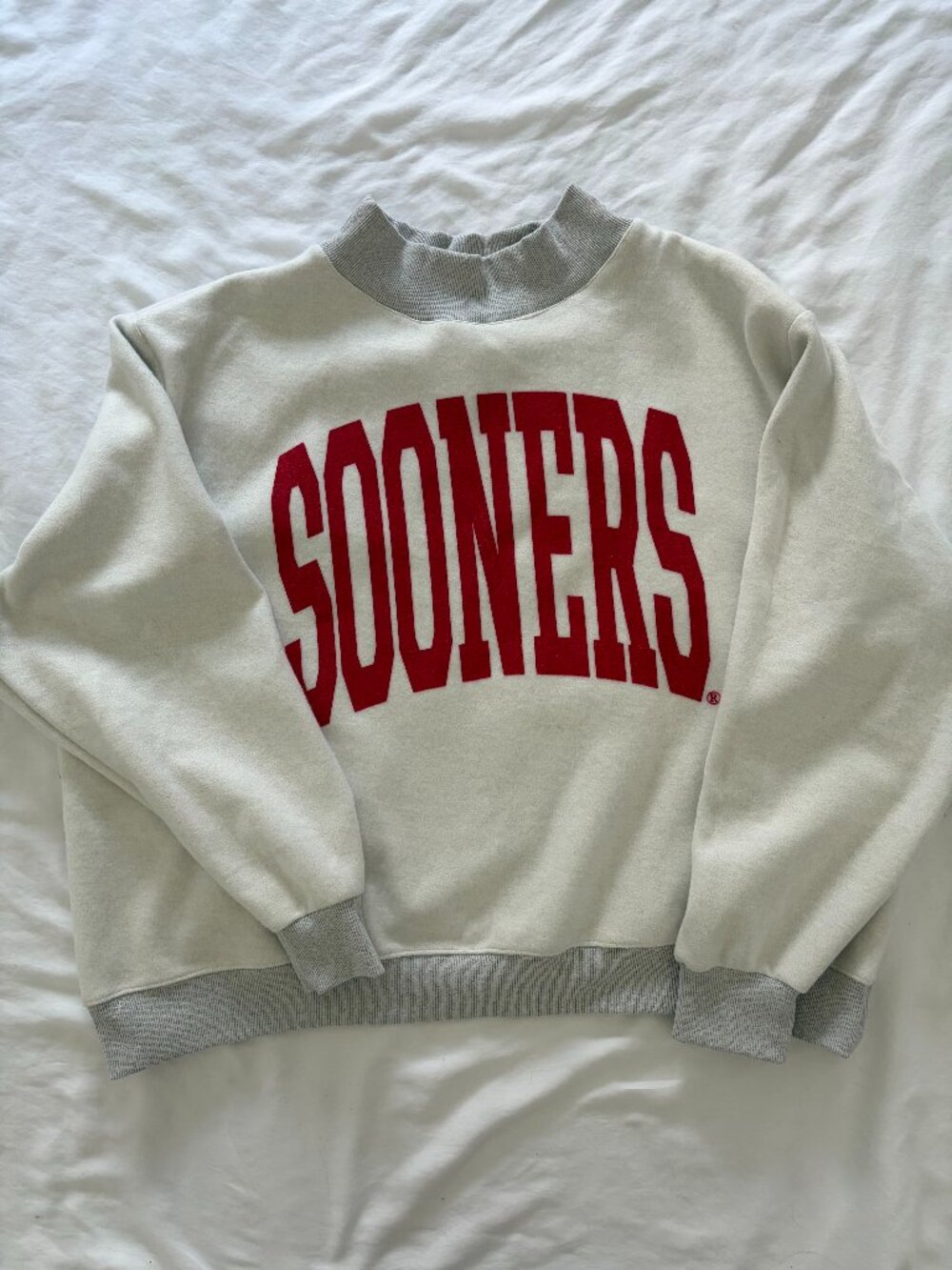 NWOT OU Oklahoma Sooners Oversized Sweatshirt